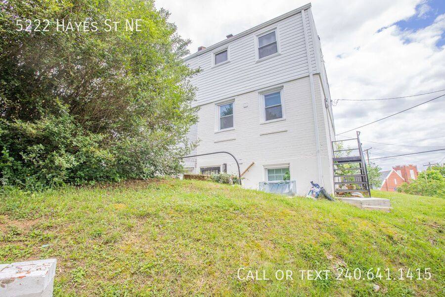 Townhouse for rent at 5222 Hayes St NE, Washington, DC 20019