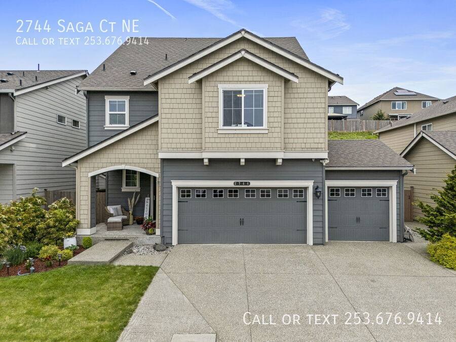House for rent at 2744 Saga Court NE, Olympia, WA 98516