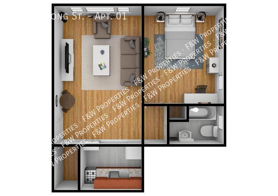 Apartment for rent at 1514 E Long St #1, Columbus, OH 43203