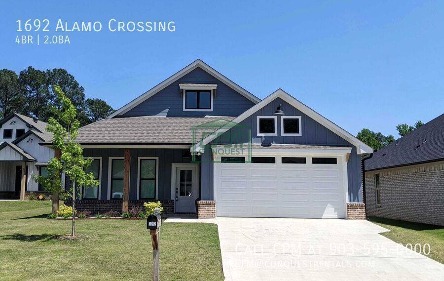 House for rent at 1692 Alamo Crossing, Tyler, TX 75701