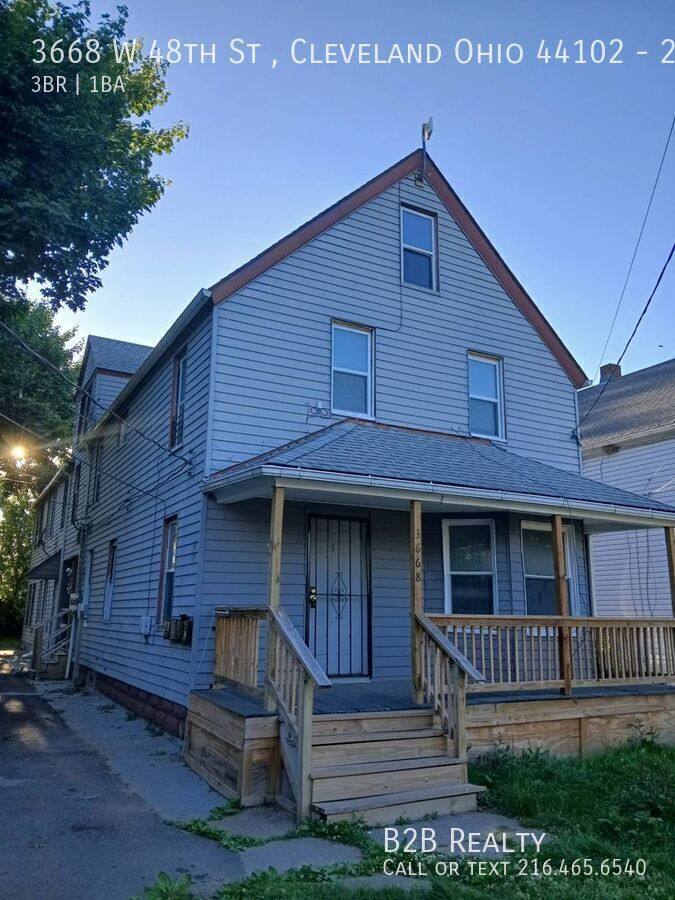 Apartment for rent at 3668 W 48th St #2, Cleveland, OH 44102