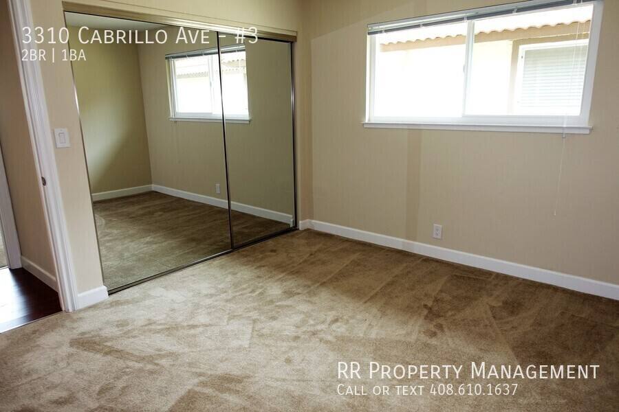 Apartment for rent at 3310 Cabrillo Ave #3, Santa Clara, CA 95051