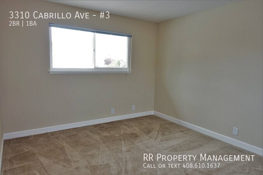 Apartment for rent at 3310 Cabrillo Ave #3, Santa Clara, CA 95051