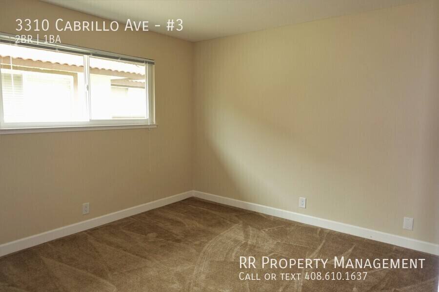 Apartment for rent at 3310 Cabrillo Ave #3, Santa Clara, CA 95051