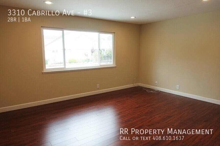 Apartment for rent at 3310 Cabrillo Ave #3, Santa Clara, CA 95051