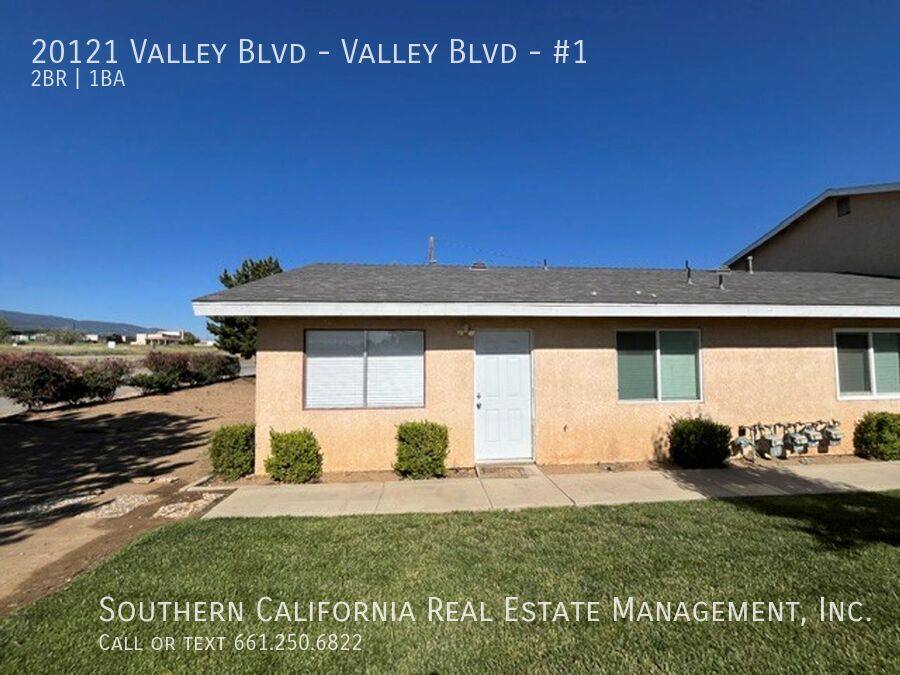 Apartment for rent at 20121 Valley Blvd #1, Tehachapi, CA 93561