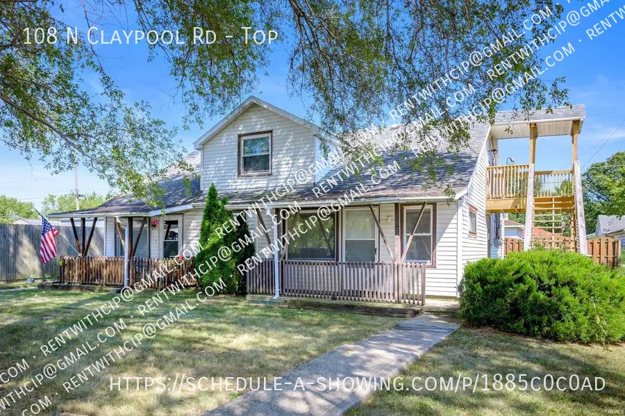 Apartment for rent at 108 N Claypool Rd #TOP, Muncie, IN 47303