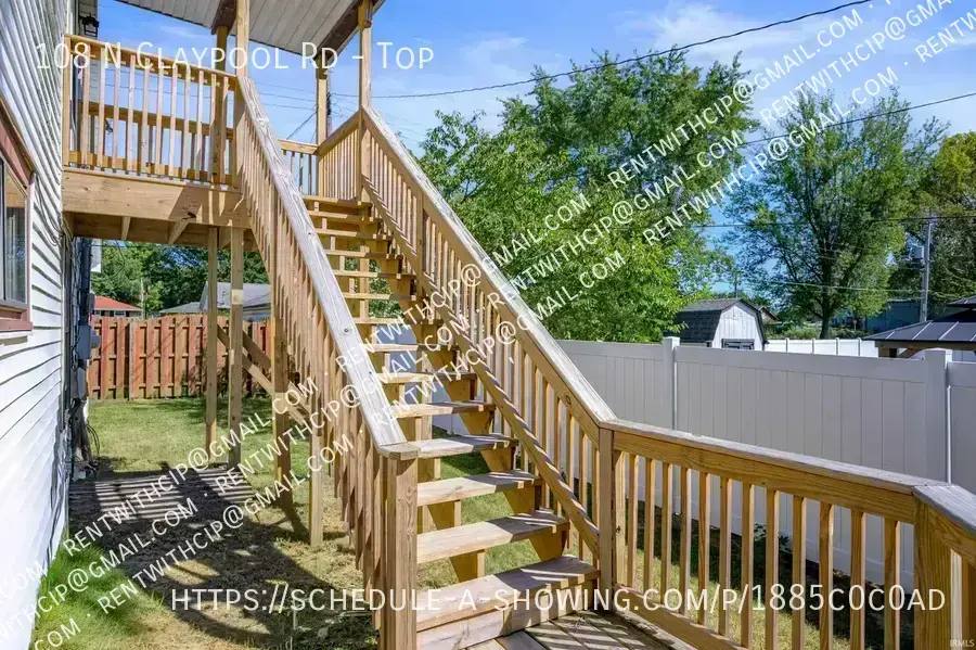 Apartment for rent at 108 N Claypool Rd #TOP, Muncie, IN 47303