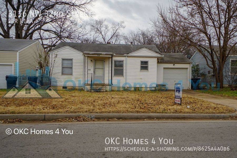 House for rent at 3116 NW 32nd St, Oklahoma City, OK 73112