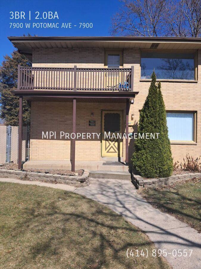 Apartment for rent at 7900 W Potomac Ave, Milwaukee, WI 53222
