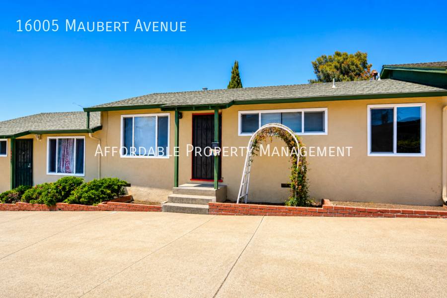 Apartment for rent at 16005 Maubert Ave, San Leandro, CA 94578
