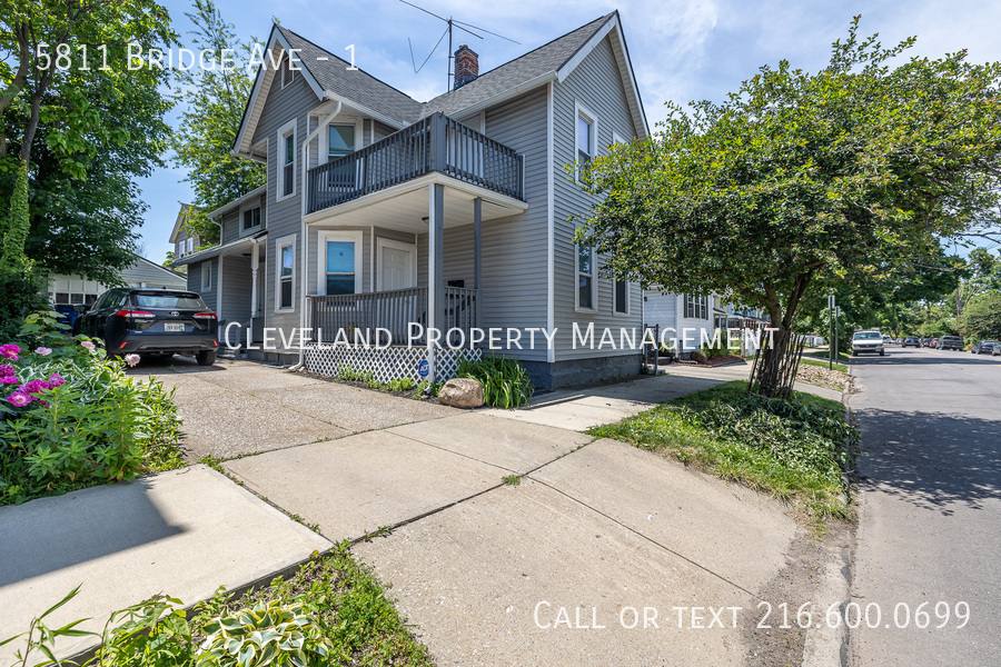 Apartment for rent at 5811 Bridge Ave #1, Cleveland, OH 44102