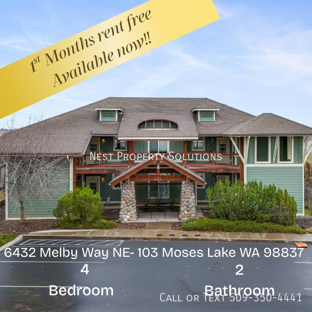 Apartment for rent at 6432 Melby Way NE #103, Moses Lake, WA 98837