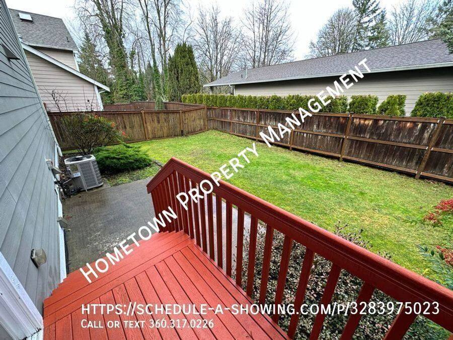 House for rent at 2702 Farmer Way SE, Olympia, WA 98501