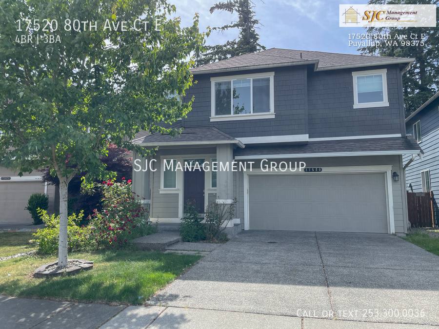 House for rent at 17520 80th Ave Court E, Puyallup, WA 98375
