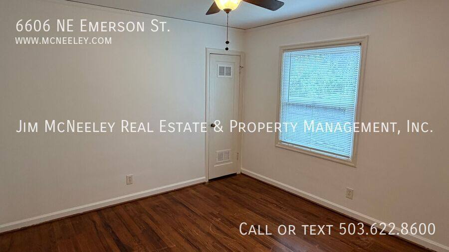 House for rent at 6606 NE Emerson St, Portland, OR 97218