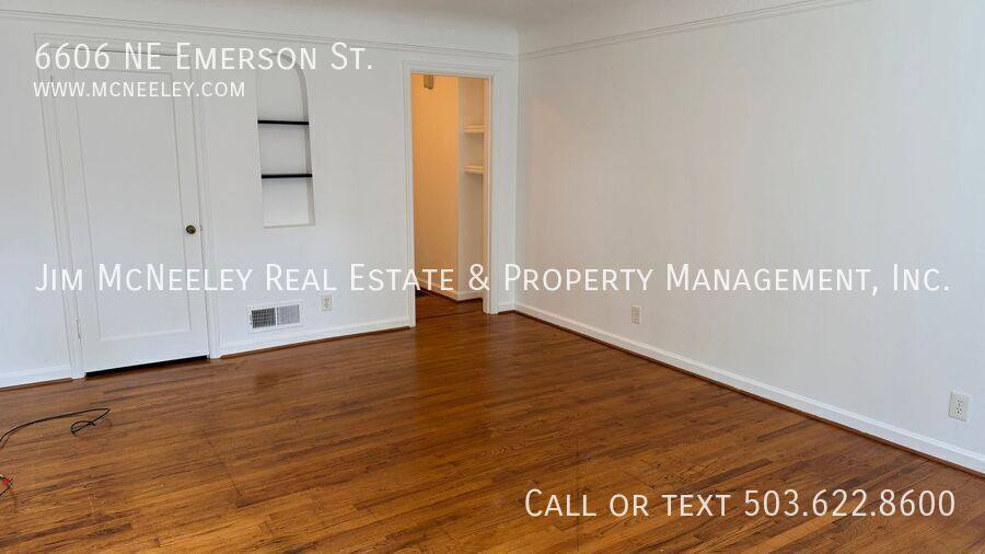 House for rent at 6606 NE Emerson St, Portland, OR 97218