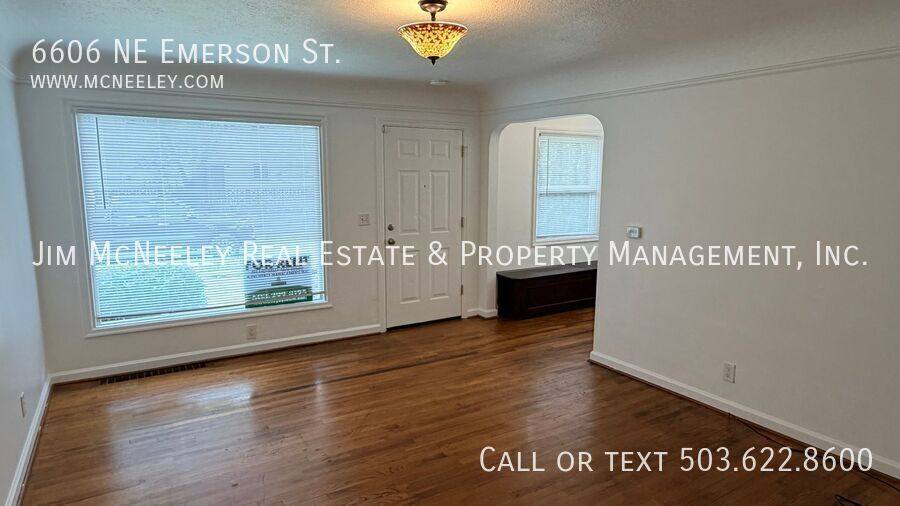 House for rent at 6606 NE Emerson St, Portland, OR 97218