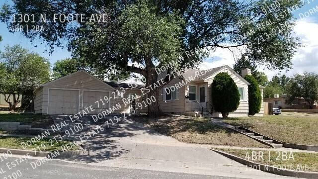 House for rent at 1301 N Foote Ave, Colorado Springs, CO 80909