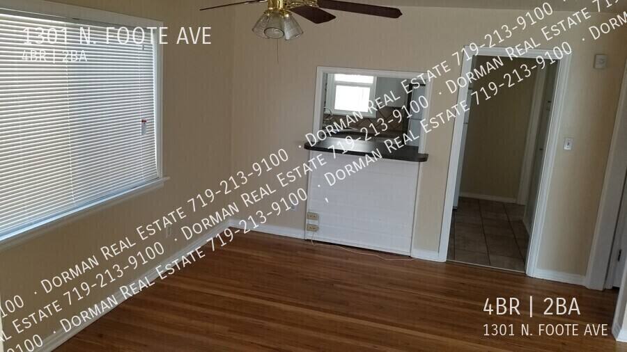 House for rent at 1301 N Foote Ave, Colorado Springs, CO 80909