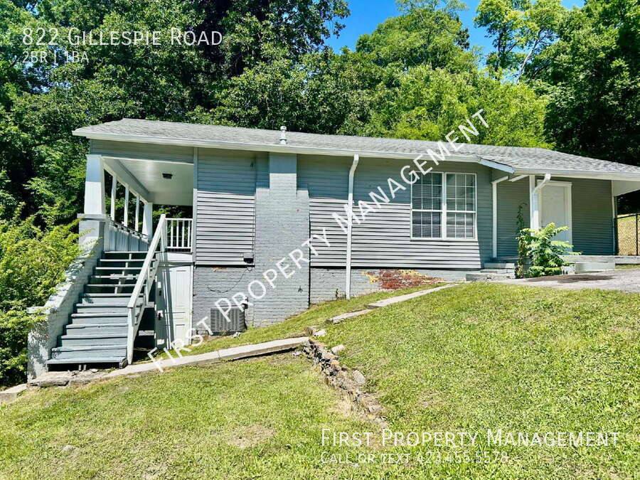 House for rent at 822 Gillespie Rd, Chattanooga, TN 37411