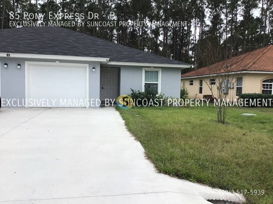 Apartment for rent at 85 Pony Expressway Dr #B, Palm Coast, FL 32164