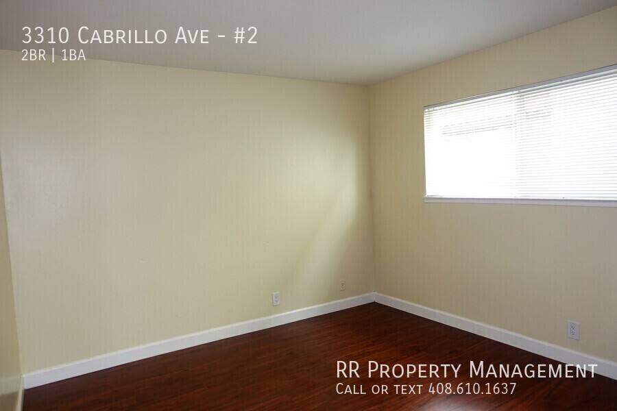 Apartment for rent at 3310 Cabrillo Ave #2, Santa Clara, CA 95051