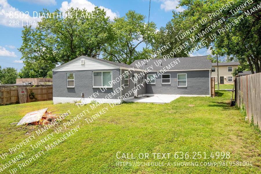 House for rent at 8502 Dianthus Lane, Saint Louis, MO 63136