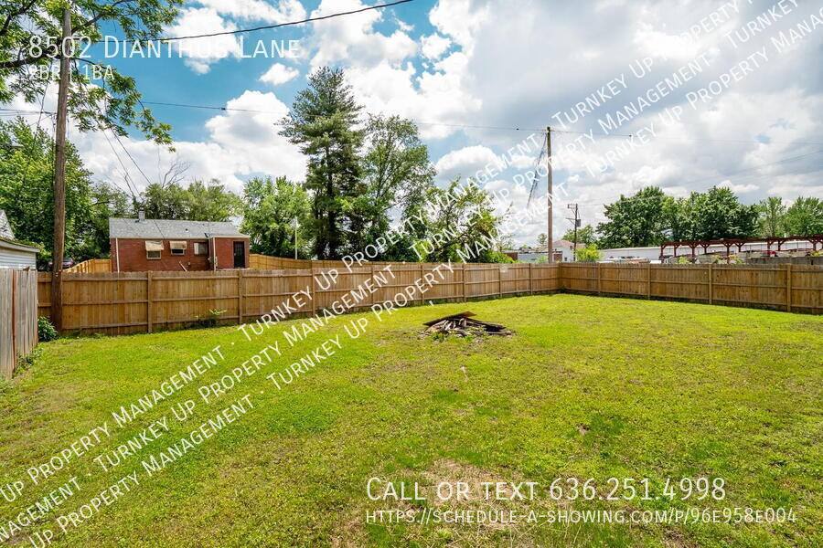House for rent at 8502 Dianthus Lane, Saint Louis, MO 63136