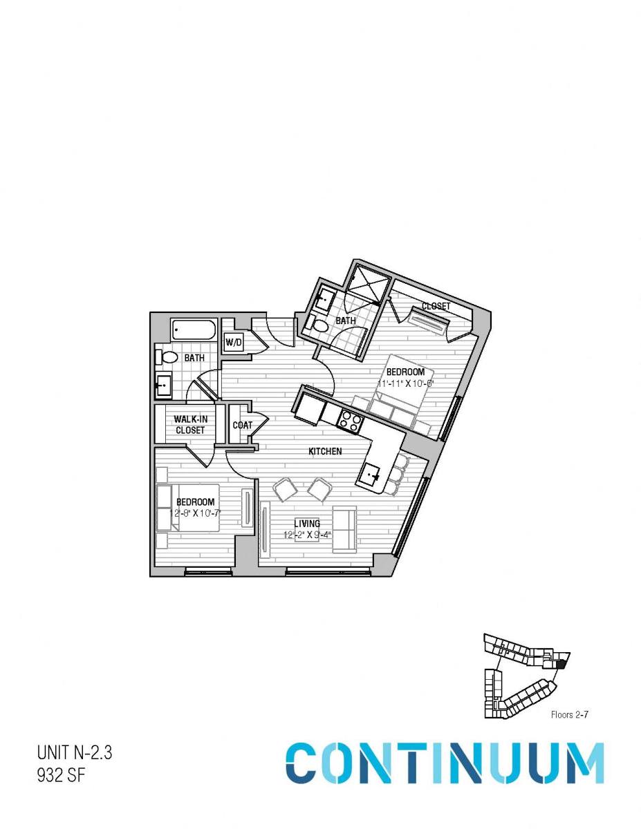 Apartment for rent at 219 Western Ave #N502, Allston, MA 02134