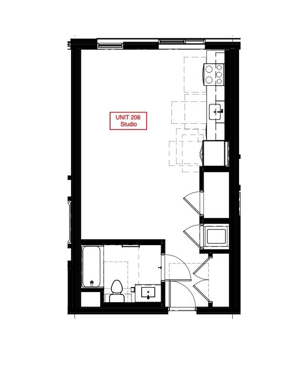 Apartment for rent at 166 Main St #206, Watertown, MA 02472