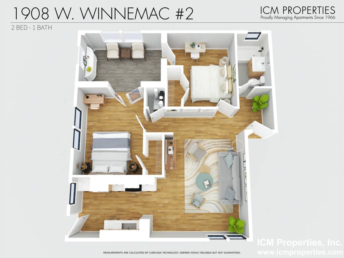 Apartment for rent at 5032 N Wolcott Ave #2, Chicago, IL 60640