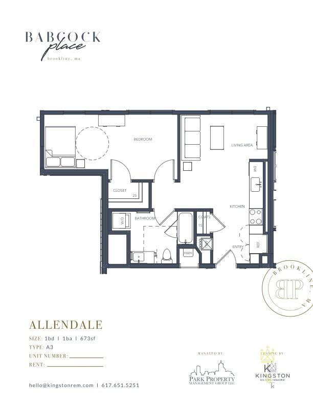 Apartment for rent at 136 Babcock St #217, Brookline, MA 02446