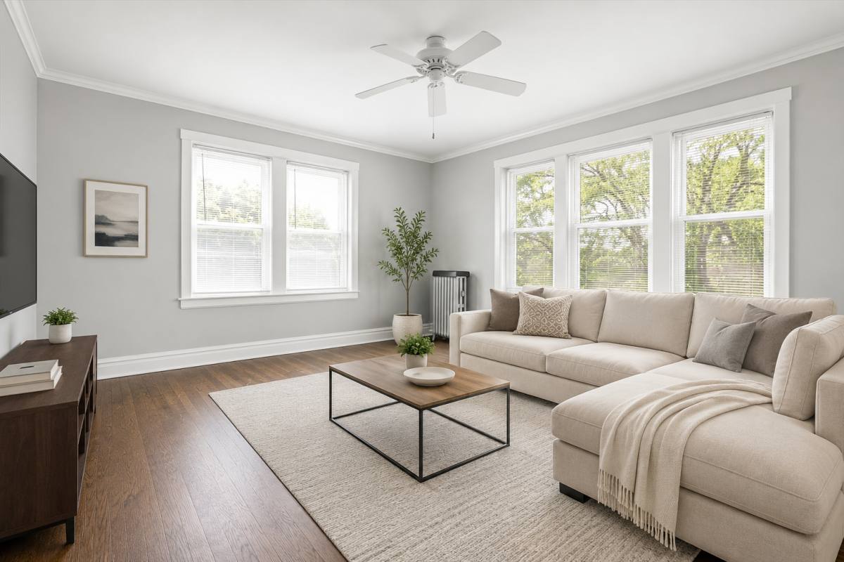 Apartment for rent at 2514 W Belle Plaine #1, Chicago, IL 60618