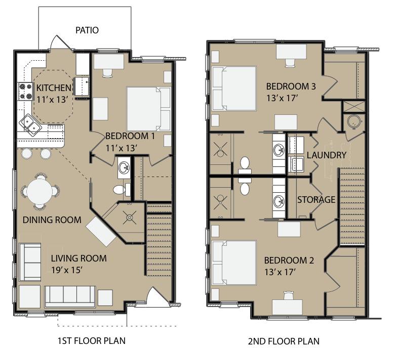 Townhouse for rent at 1337 Hancock Court, Tallahassee, FL 32304