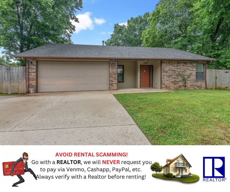 House for rent at 2689 W Mount Comfort Rd, Fayetteville, AR 72704