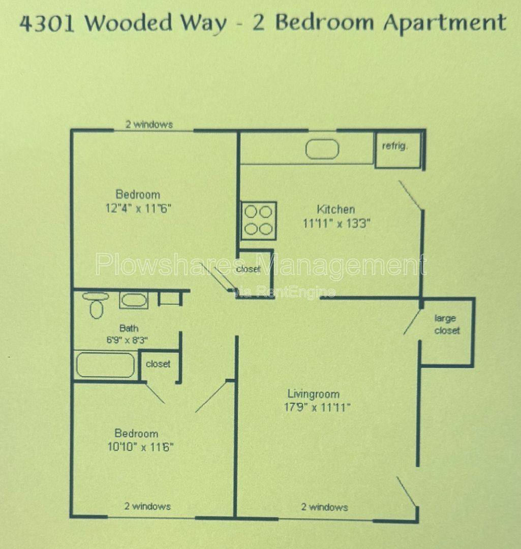 Apartment for rent at 4301 Wooded Way Court #16, Louisville, KY 40219