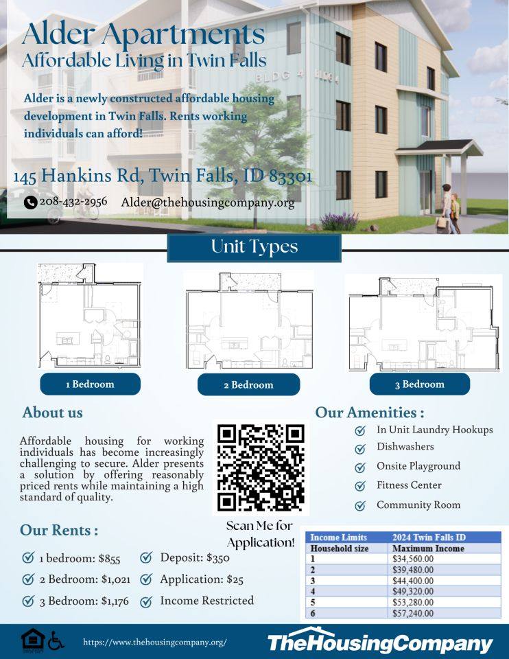 Apartment for rent at Alder, 145 Hankins Rd, Twin Falls, ID 83301