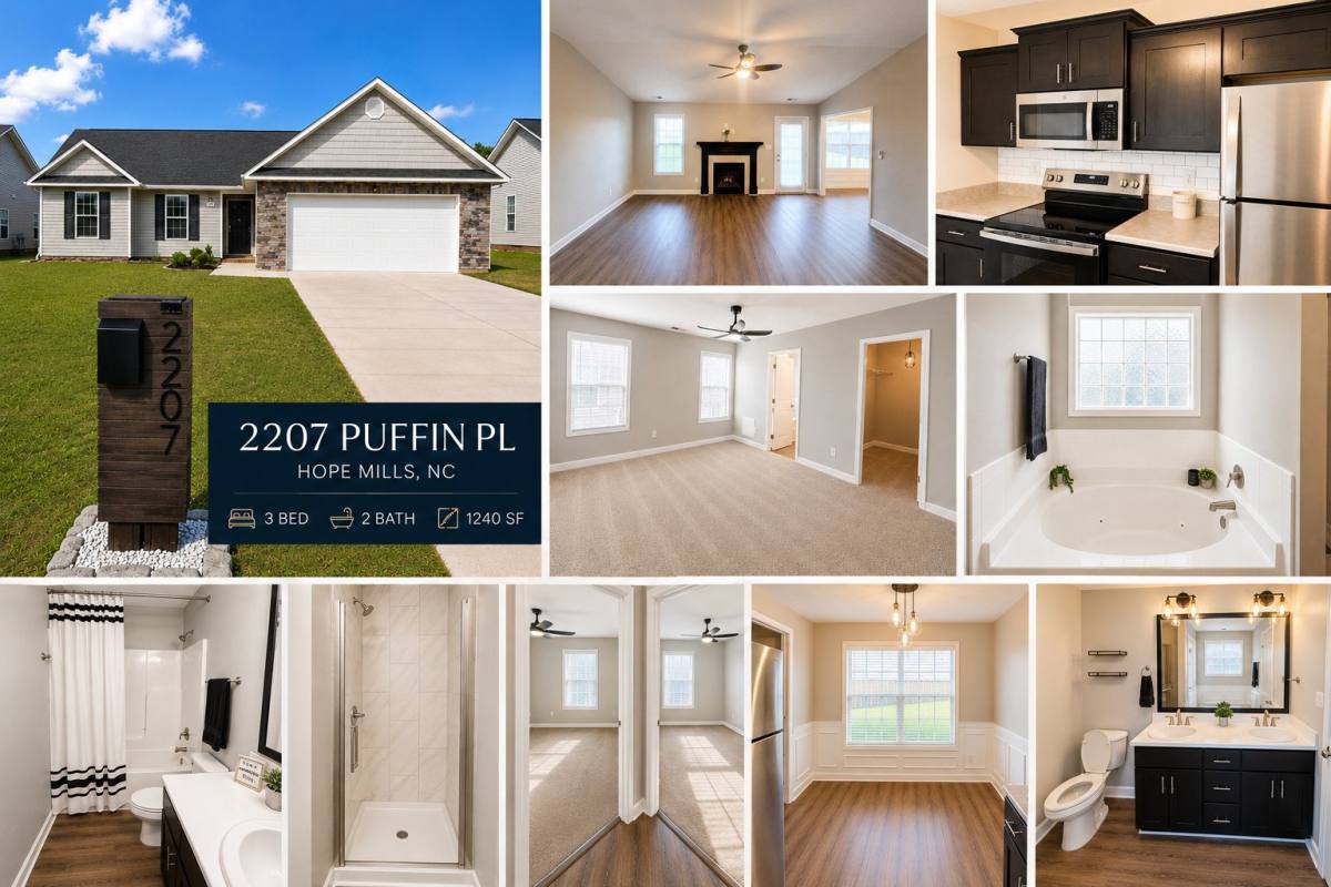 House for rent at 2207 Puffin Place, Fayetteville, NC 28306