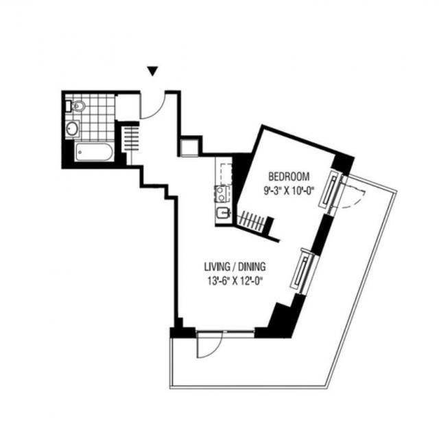 Apartment for rent at 116 John St #2907, New York, NY 10038