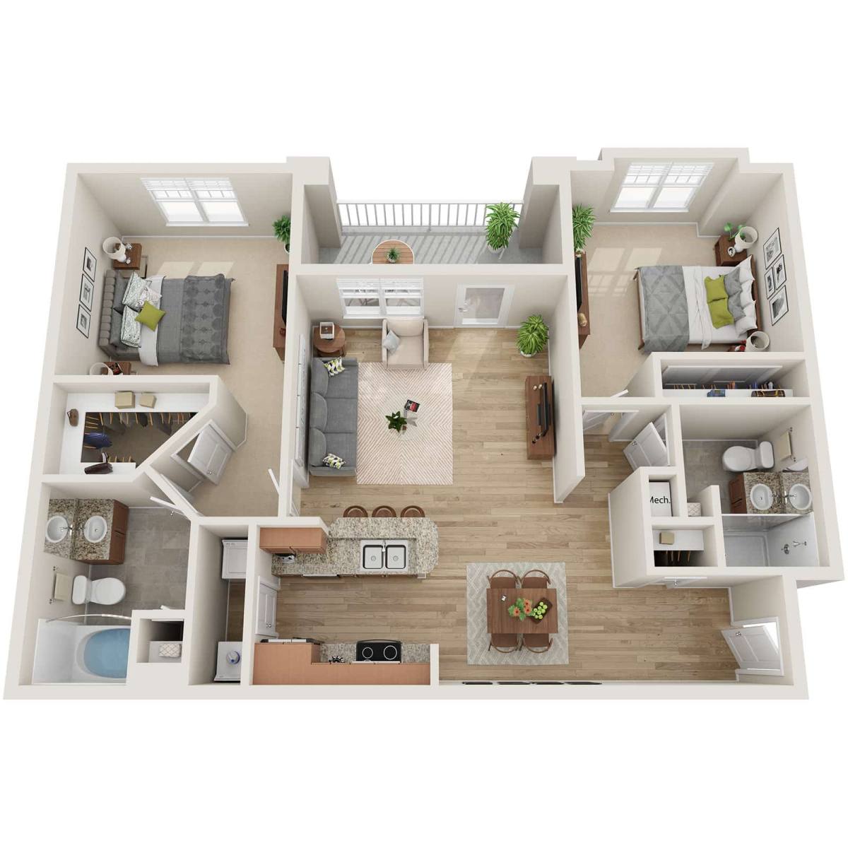 Townhouse for rent at Greenway at Mallard Creek, 8230 Greenway Village Dr, Charlotte, NC 28269