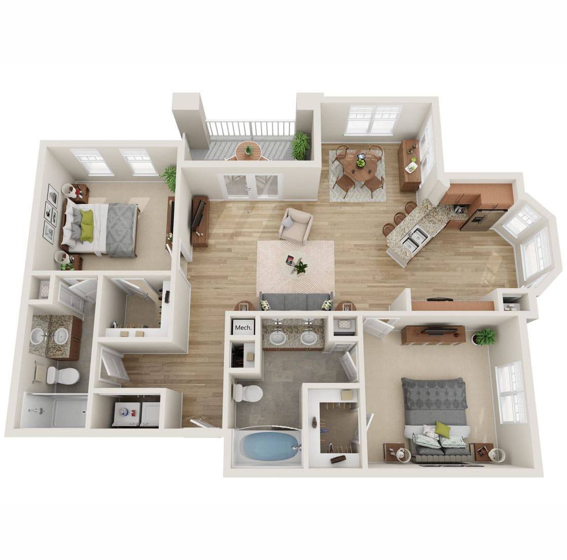 Townhouse for rent at Greenway at Mallard Creek, 8230 Greenway Village Dr, Charlotte, NC 28269