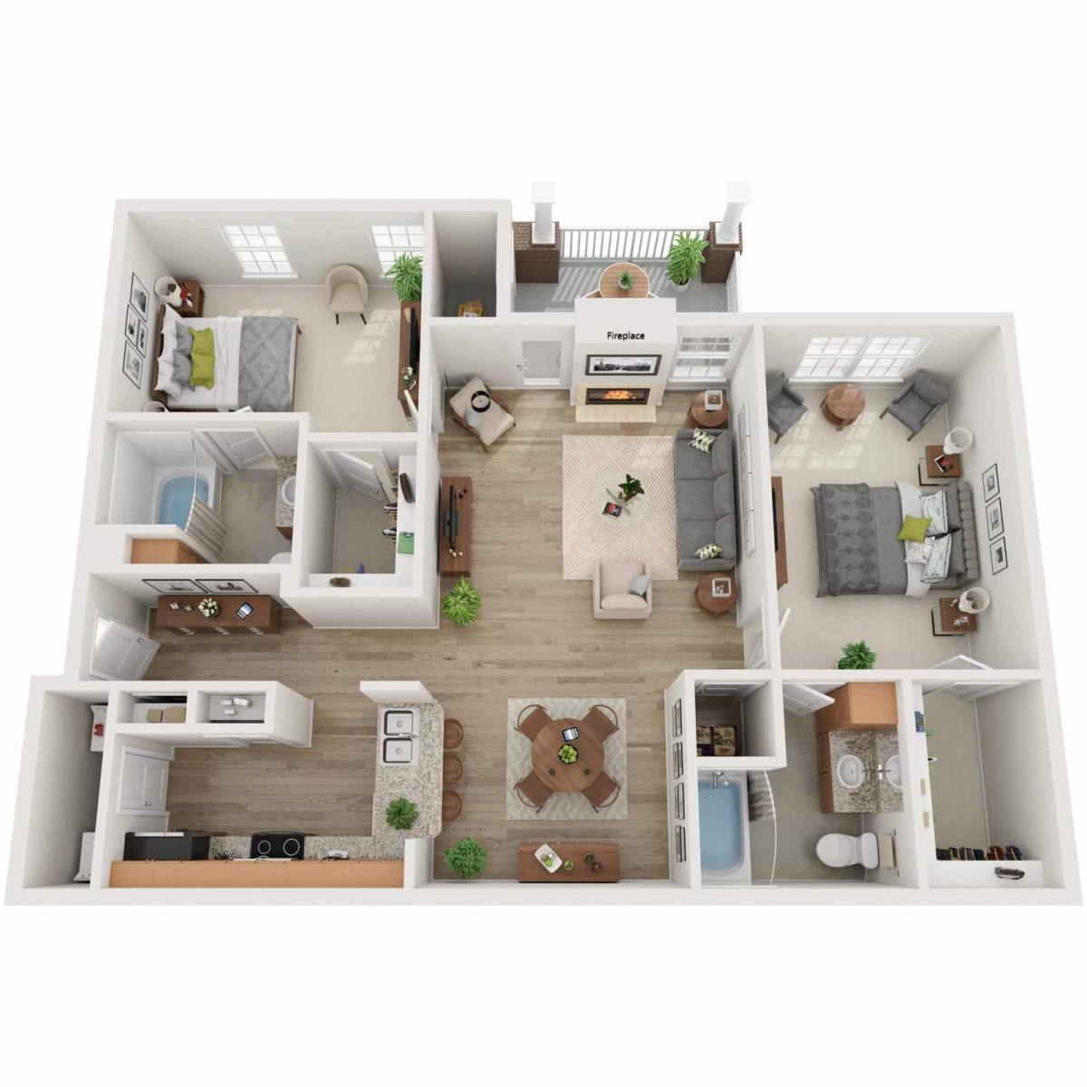 Apartment for rent at Cross Creek at Murfreesboro, 490 Fortress Blvd, Murfreesboro, TN 37128
