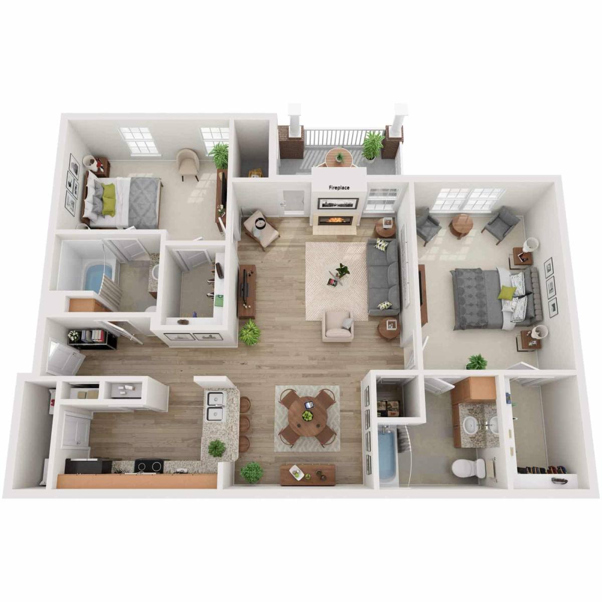 Apartment for rent at Cross Creek at Murfreesboro, 490 Fortress Blvd, Murfreesboro, TN 37128