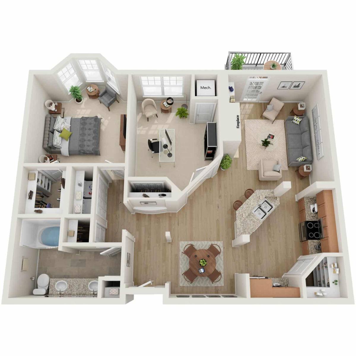 Apartment for rent at City Walk at Woodbury, 10225 City Walk Dr, Saint Paul, MN 55129