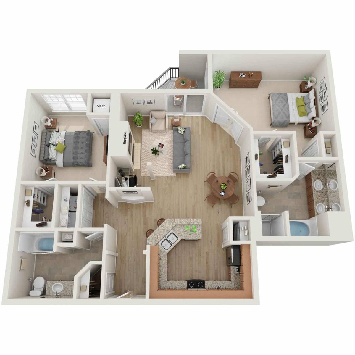 Apartment for rent at City Walk at Woodbury, 10225 City Walk Dr, Saint Paul, MN 55129