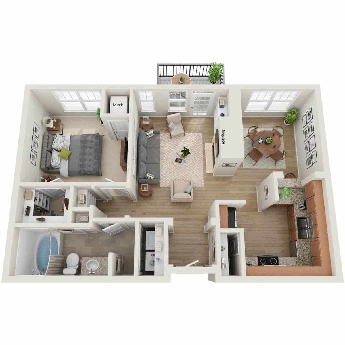 Apartment for rent at City Walk at Woodbury, 10225 City Walk Dr, Saint Paul, MN 55129