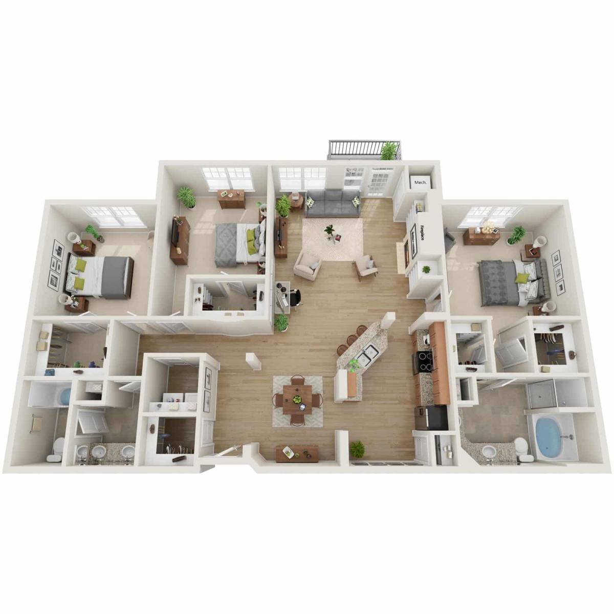 Apartment for rent at City Walk at Woodbury, 10225 City Walk Dr, Saint Paul, MN 55129