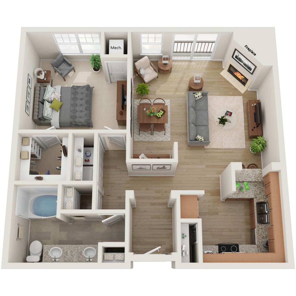 Apartment for rent at City Walk at Woodbury, 10225 City Walk Dr, Saint Paul, MN 55129
