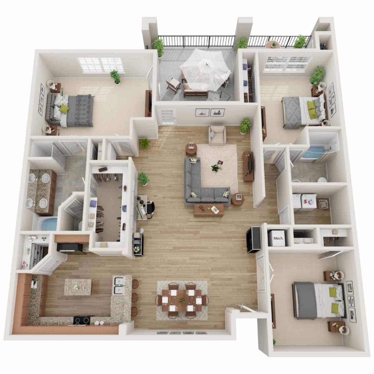 Apartment for rent at Cypress at Stone Oak, 24345 Wilderness Oak, San Antonio, TX 78258